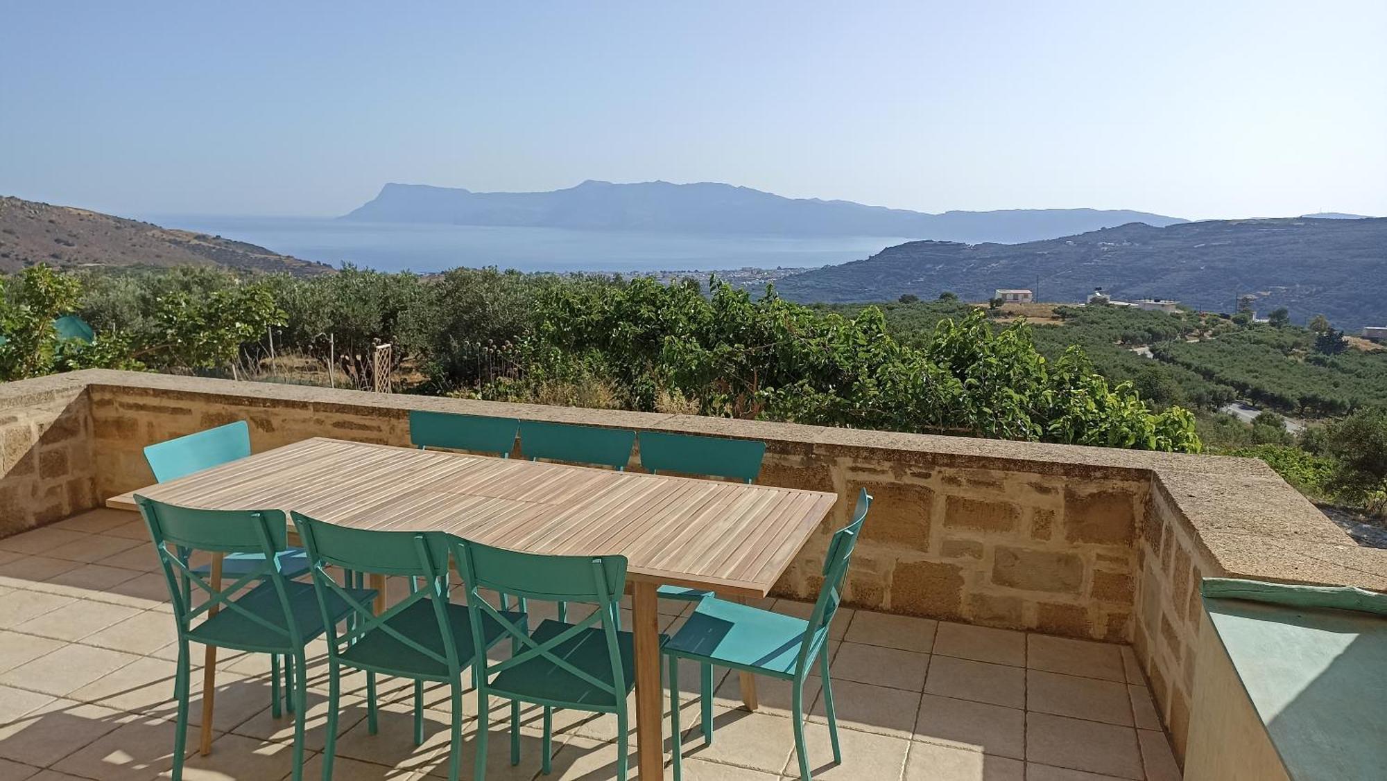 Appartement Mulberry Hill - Amazing Panoramic Views - Kíssamos Extérieur photo